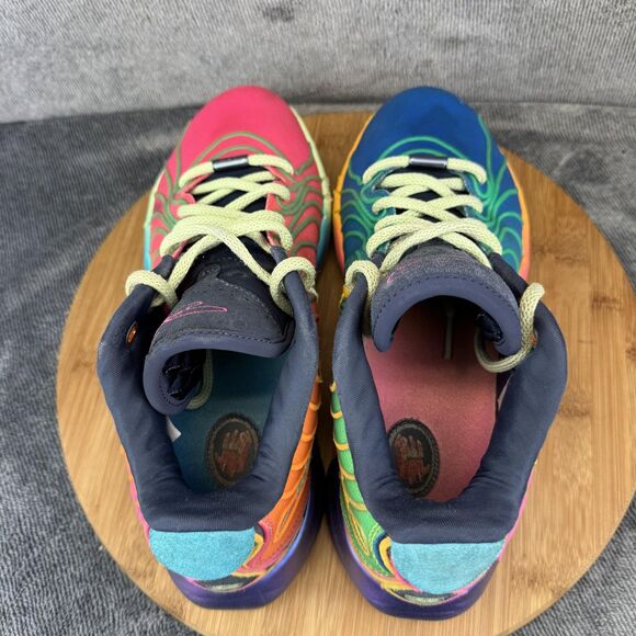 Nike KD 16 Shoes Mens Size 9.5 Multi-Color Basketball Mismatched HF5353-400 - Picture 6 of 11